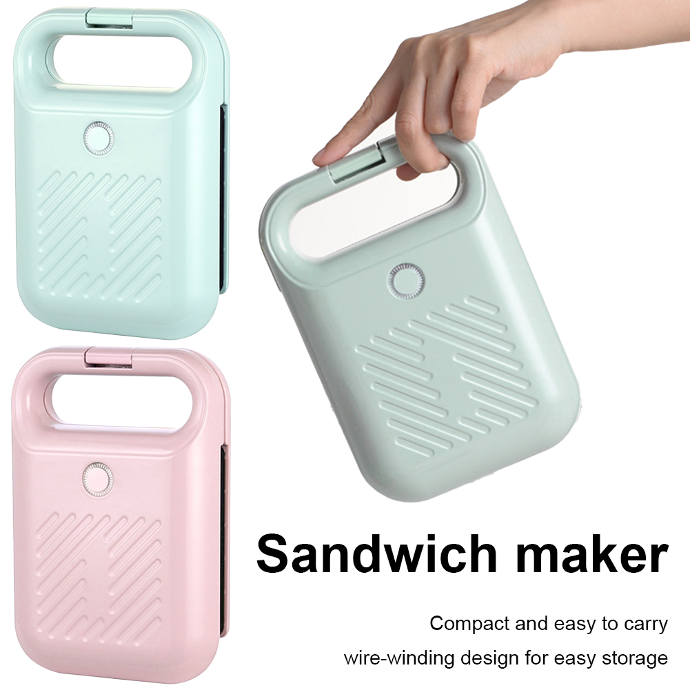 Home Cooking Egg Sandwich - เครื่องทำแซนวิชไฟฟ้า เครื่องปิ้งขนมปังพร้อมเคลือบสารกันติด กระทะทำไข่เจียว เครื่องทำอาหารแบบพกพา น้ำหนักเบา สำหรับครัวเรือน