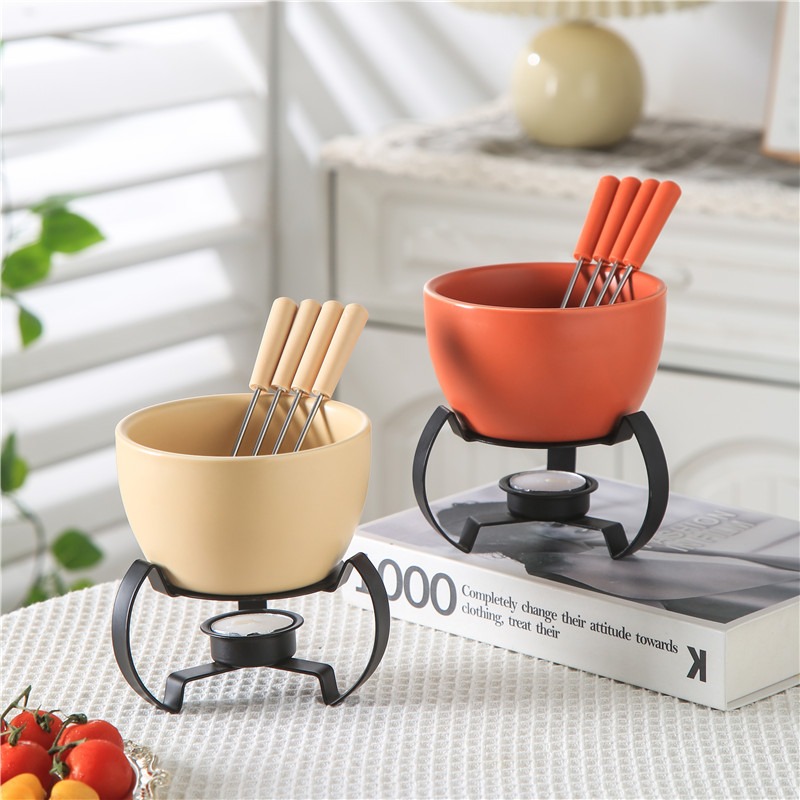 ชามเซรามิกเป็นมิตรกับสิ่งแวดล้ - Fondue Pot Ceramic บทวิจารณ์และราคา