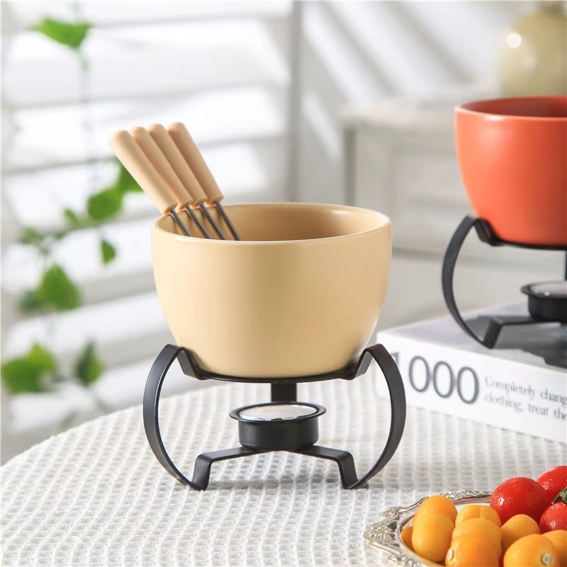 ชามเซรามิกเป็นมิตรกับสิ่งแวดล้ - Fondue Pot Ceramic บทวิจารณ์และราคา