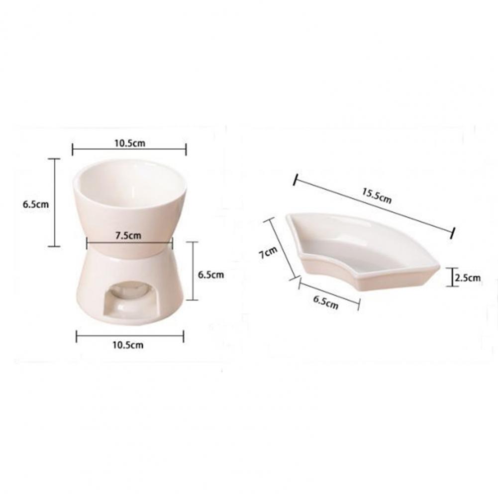 หม้อฟองดูเซรามิก ชุดฟองดูช็อกโ - Fondue Pot Ceramic บทวิจารณ์และราคา