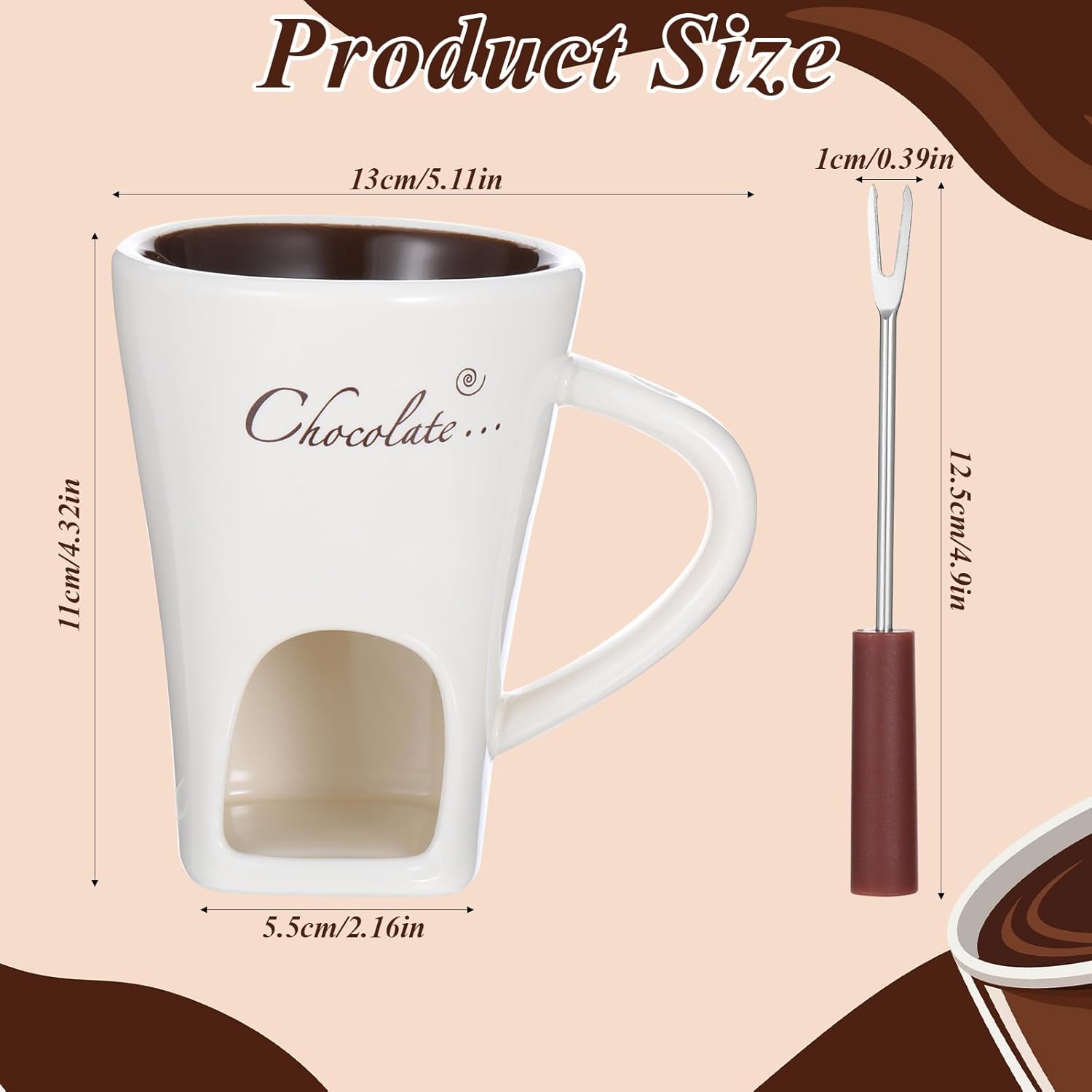 ชุดถ้วยเซรามิกสำหรับฟองดูพร้อม - Fondue Pot Ceramic บทวิจารณ์และราคา