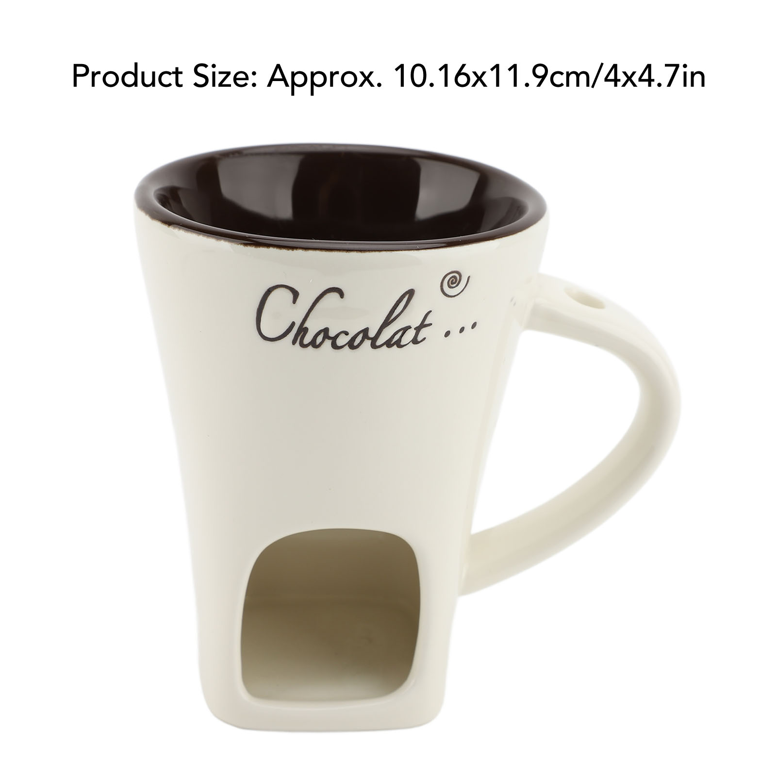 แก้วเซรามิกสำหรับละลายช็อกโกแล - Fondue Pot Ceramic บทวิจารณ์และราคา