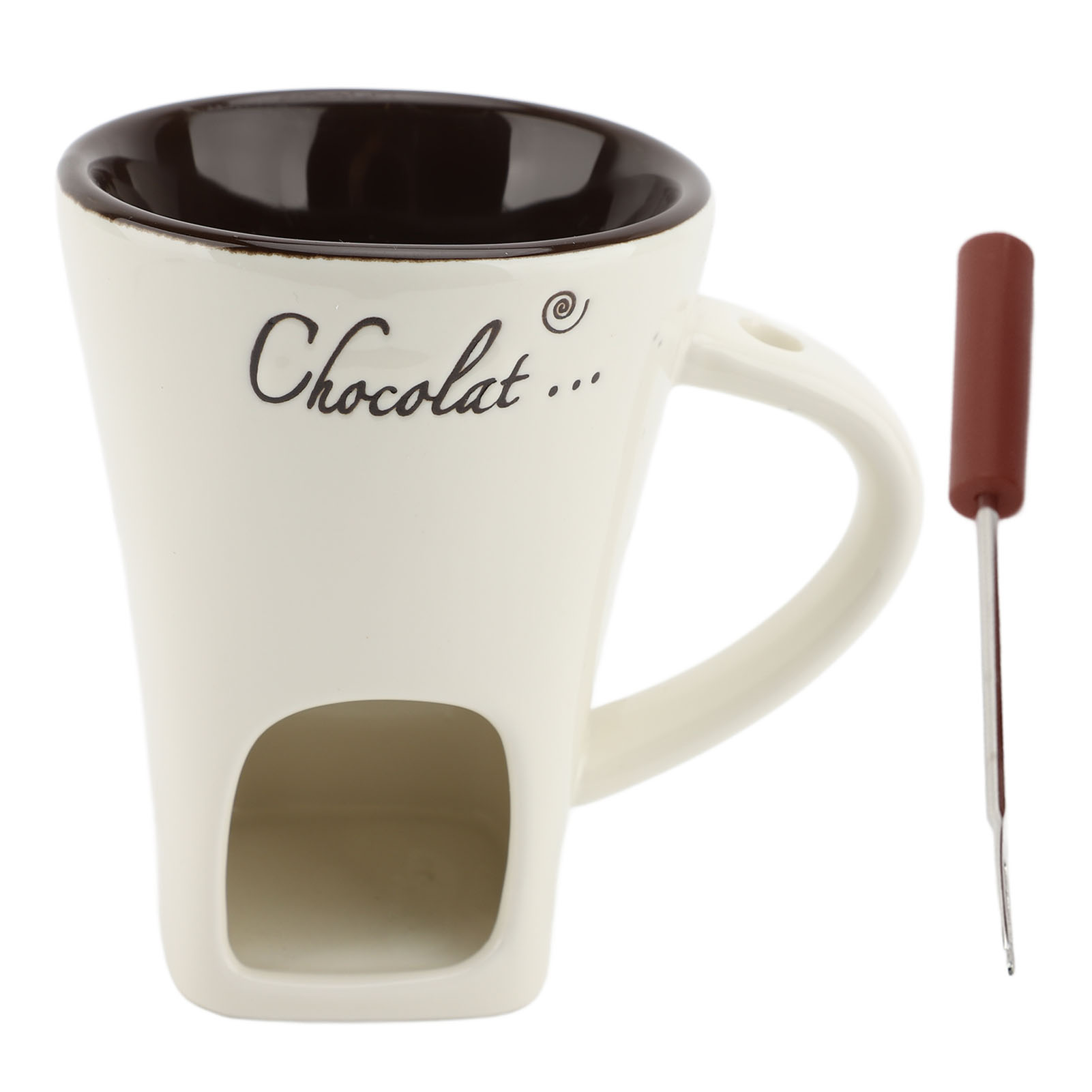 แก้วเซรามิกสำหรับละลายช็อกโกแล - Fondue Pot Ceramic บทวิจารณ์และราคา