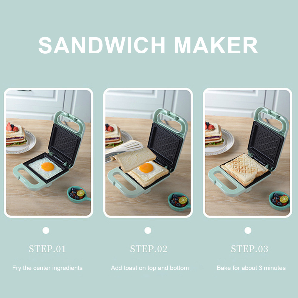 เครื่องทำแซนวิชไฟฟ้า เครื่องปิ - Home Cooking Egg Sandwich บทวิจารณ์และราคา