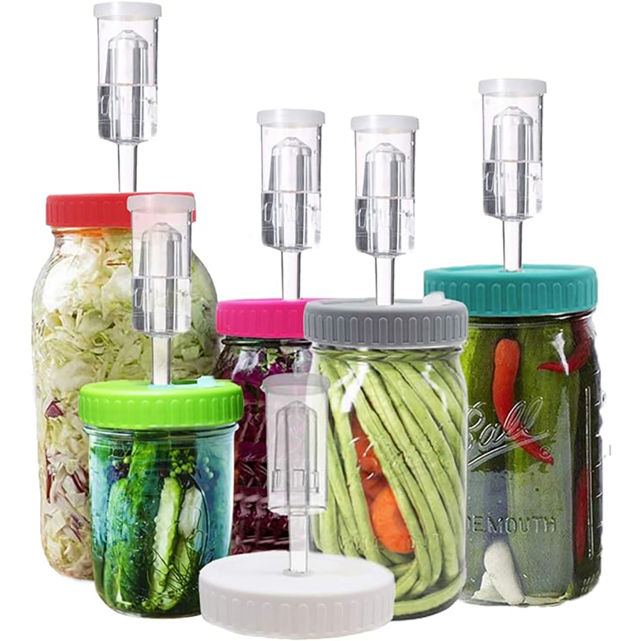 ฝาหมัก ฝาหมักพลาสติกพร้อมฝาหมั - Fermentation Crock บทวิจารณ์และราคา