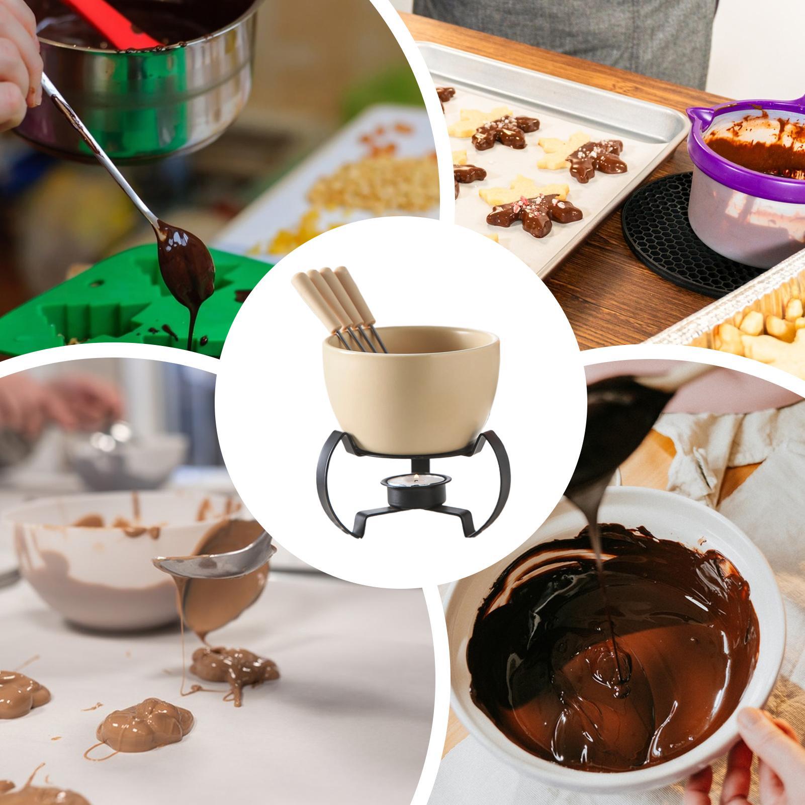 ชุดแก้วเซรามิกขนาดเล็ก 450 มล. - Fondue Pot Ceramic บทวิจารณ์และราคา