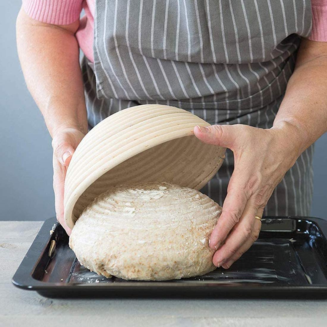 ตะกร้าหวายธรรมชาติทำมือสำหรับพ - Fermentation Crock บทวิจารณ์และราคา