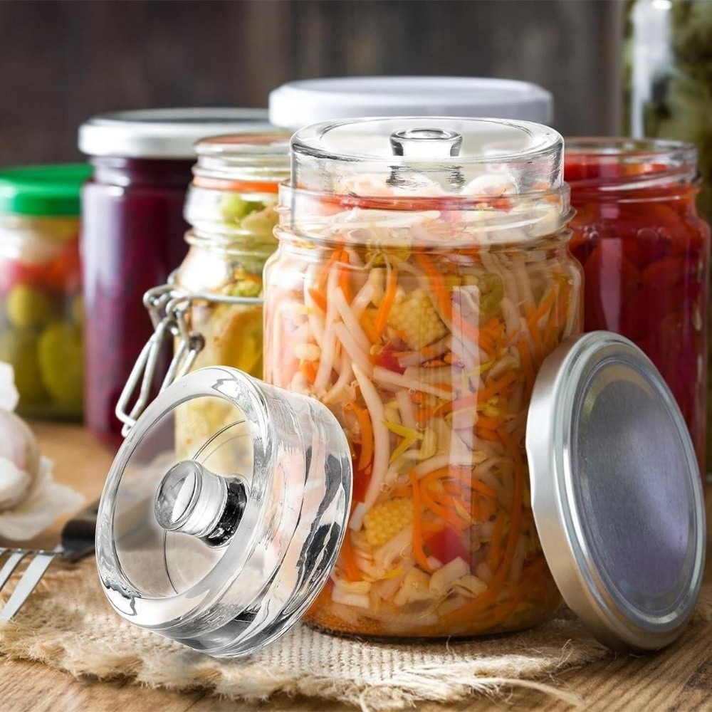 ตุ้มถ่วงแก้วใสสำหรับหมัก 1/2/4 - Fermentation Crock บทวิจารณ์และราคา