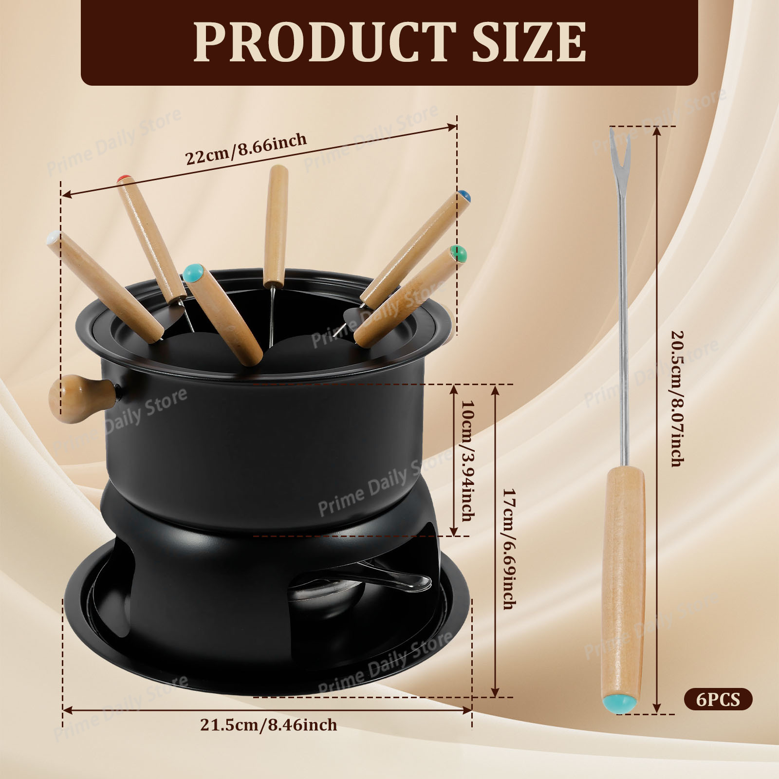 หม้อเซรามิกสำหรับช็อกโกแลตฟองด - Fondue Pot Ceramic บทวิจารณ์และราคา