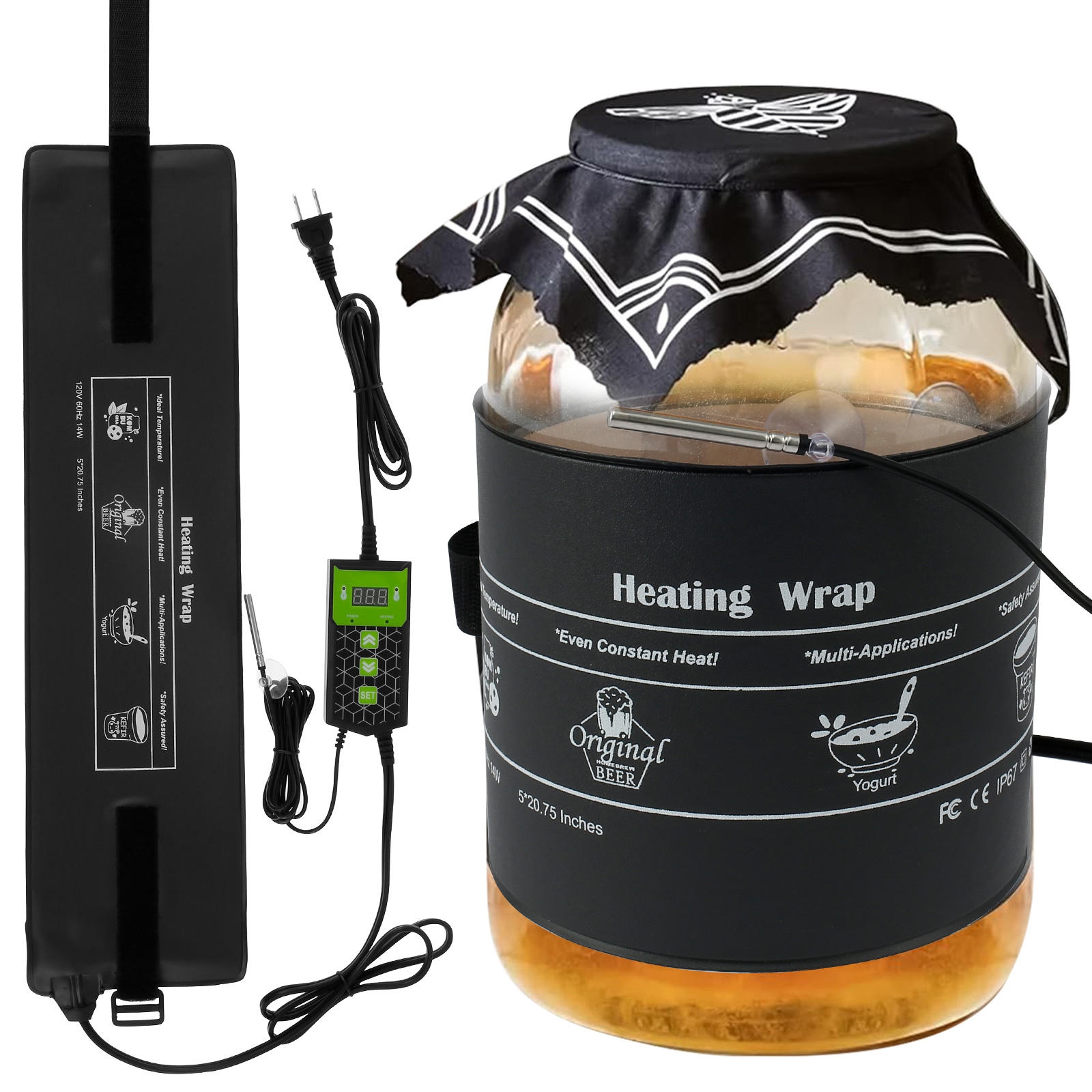 แผ่นทำความร้อนสำหรับการหมัก 11 - Fermentation Crock บทวิจารณ์และราคา