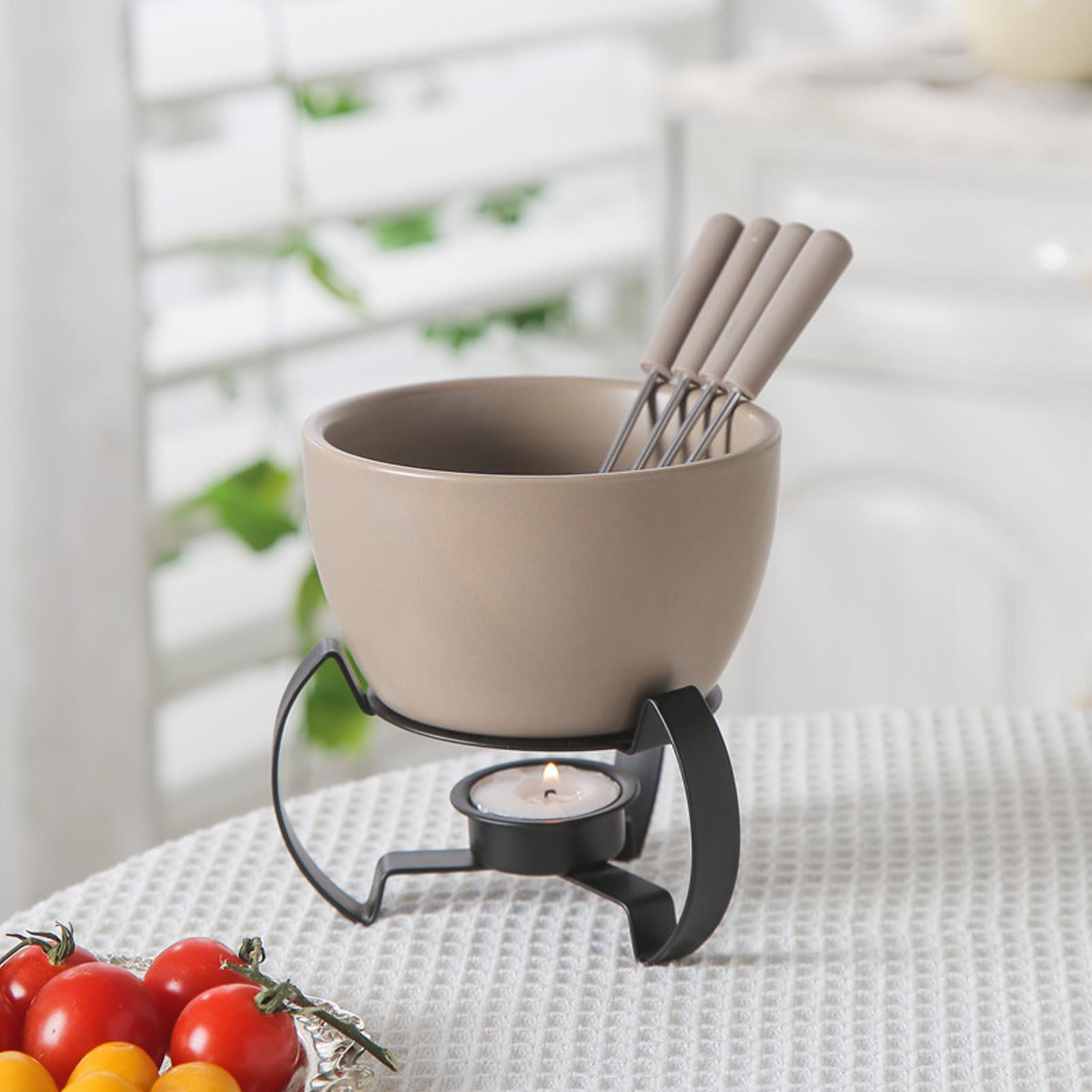 ชุดแก้วเซรามิกขนาดเล็ก 450 มล. - Fondue Pot Ceramic บทวิจารณ์และราคา