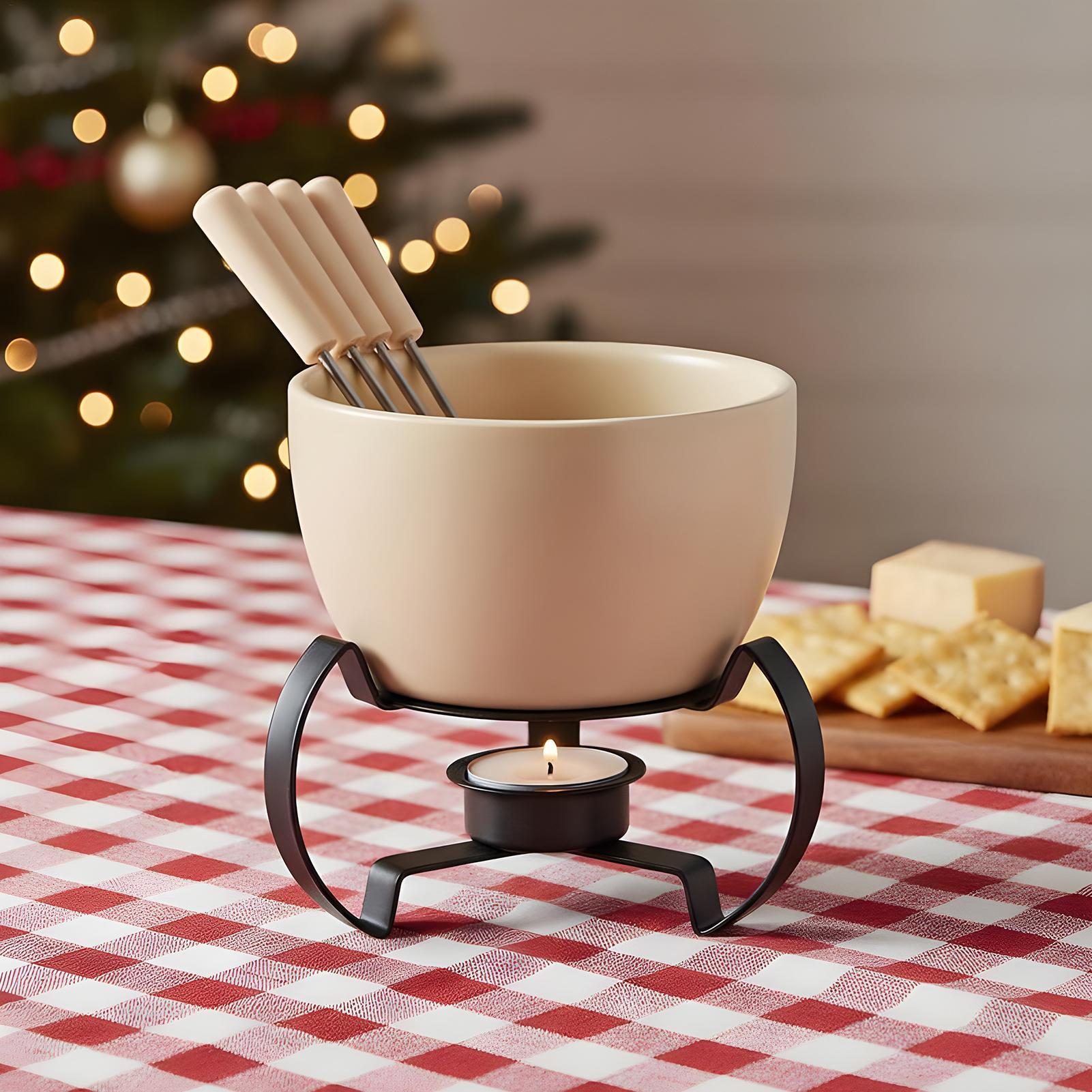 ชุดแก้วเซรามิกขนาดเล็ก 450 มล. - Fondue Pot Ceramic บทวิจารณ์และราคา