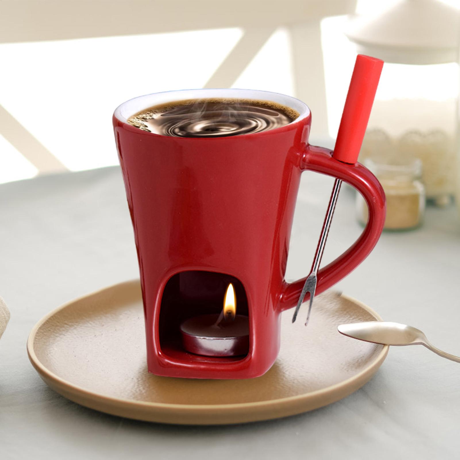 ชุดแก้วฟองดูช็อกโกแลตขนาดเล็ก  - Fondue Pot Ceramic บทวิจารณ์และราคา