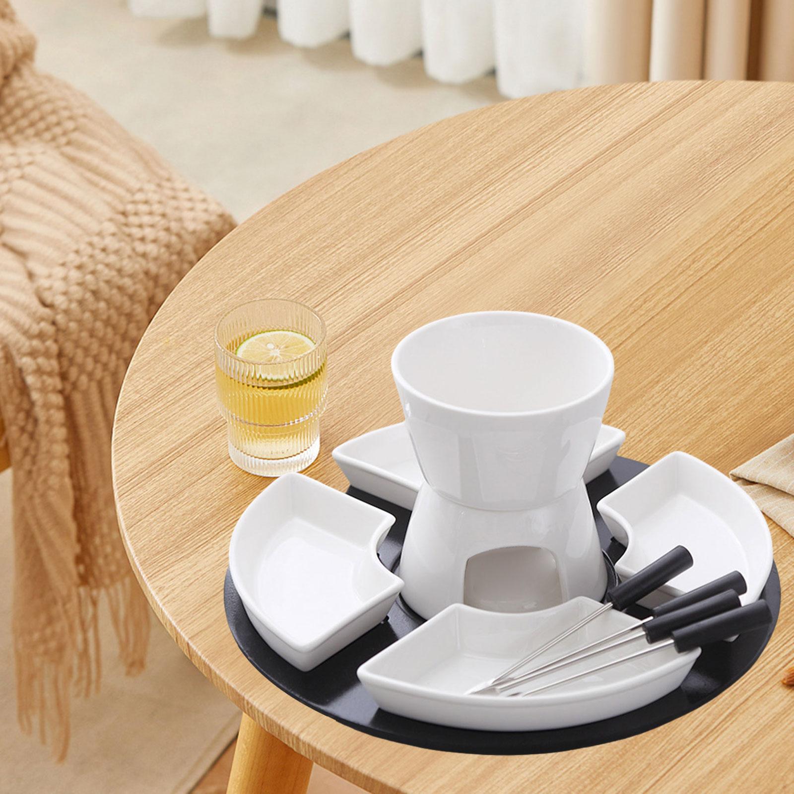ชุดเซรามิกสำหรับทำฟองดู พร้อมท - Fondue Pot Ceramic บทวิจารณ์และราคา