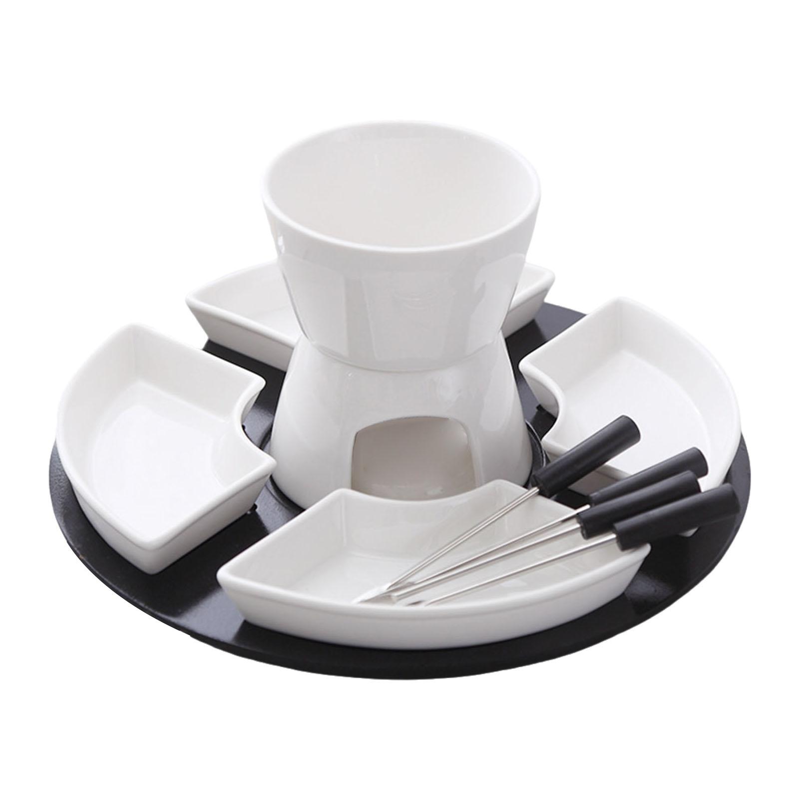 ชุดเซรามิกสำหรับทำฟองดู พร้อมท - Fondue Pot Ceramic บทวิจารณ์และราคา